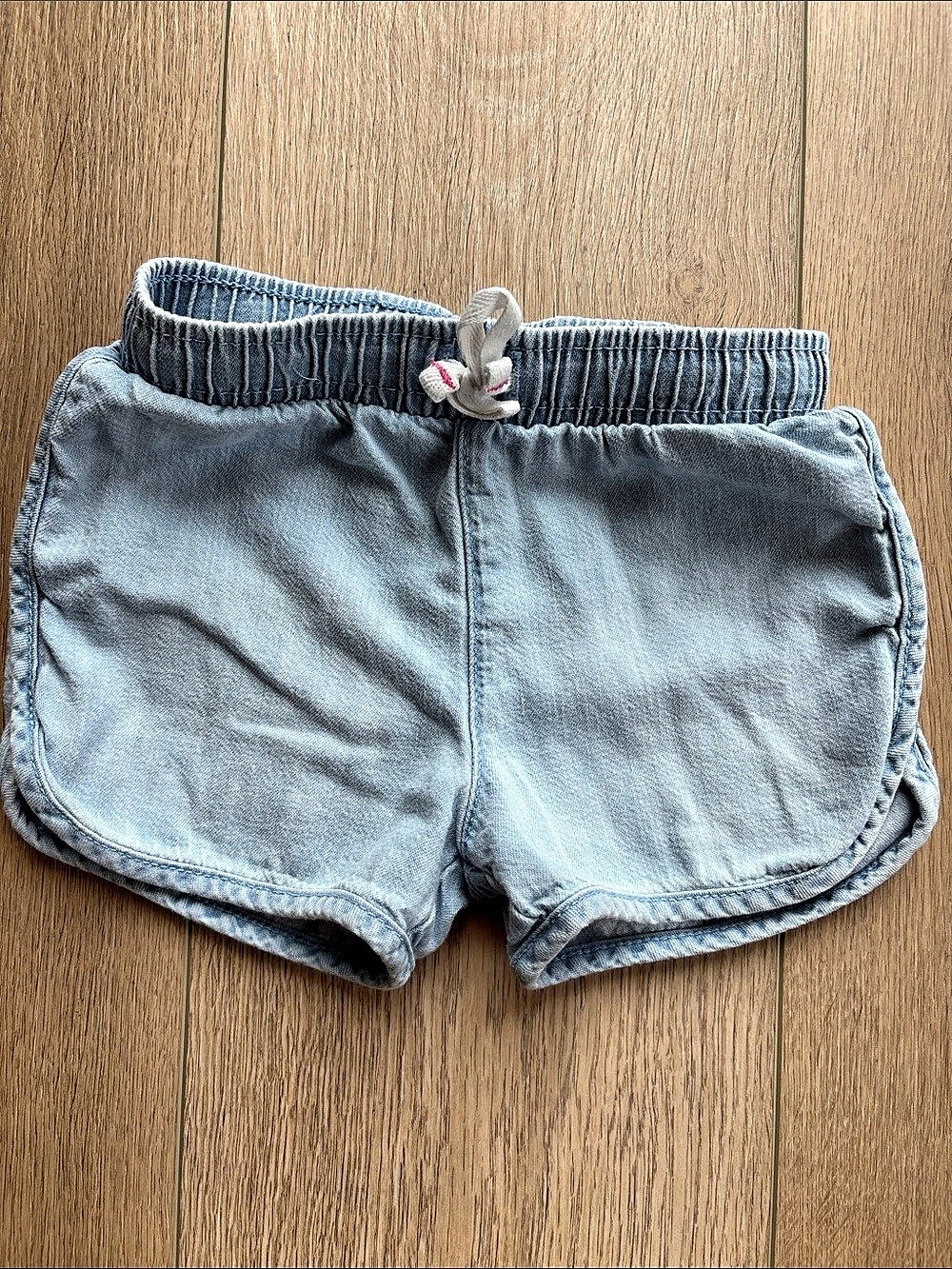 Blue Drawstring Shorts